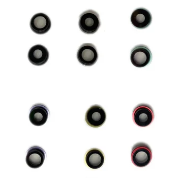 Белый/черный/красный/желтый/зеленый/Фиолетовый цвет, рамка для объектива задней камеры, крышка для Apple iPhone 11