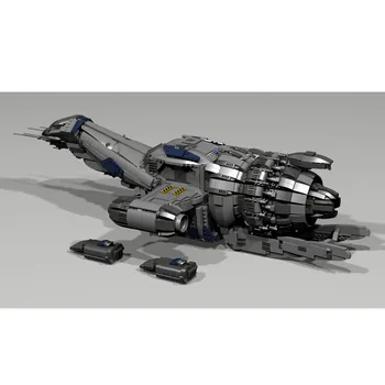 Firefly Serenity Space War MOC-12777 Космический Корабль MOC Building Строительная Кирпичная Игрушка 3811шт Праздничный Рождественский Подарок DIY Детский Подарок