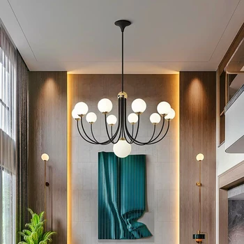 Скандинавский домашний декор столовая Подвесной светильник освещение в помещении Потолочный светильник подвесной светильник люстра для гостиной