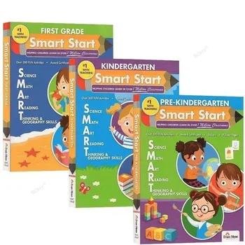 Smart Start Английский Наука Математика Искусство Чтение Мышление и география Учебник Рабочая тетрадь Детский сад Первый класс