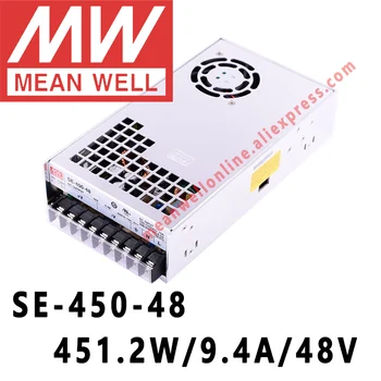 SE-450-48 Mean Well Источник питания с одним выходом 451,2 Вт/9,4 А/48 В постоянного тока интернет-магазин meanwell