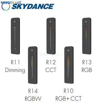 Skydance R10 R11 R12 R13 R14 1-Зонный Беспроводной Пульт Дистанционного управления 4A * 3CH Одноцветный CCT RGB RGBW RGBCCT Контроллер Полосы Сенсорный Цветной Слайд