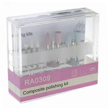 1 Упаковка стоматологической композитной полировки для низкоскоростного наконечника Contra Angle Kit RA0309 Наборы для гигиены полости рта и полировки зубов