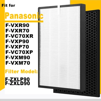 F-ZXLP90 F-ZXLD90 HEPA Дезодорирующий Угольный Фильтр для Очистителя воздуха Panasonic F-VXR90 F-VXR70 F-VC70XR F-VXP90 F-VXP70 F-VC70XP