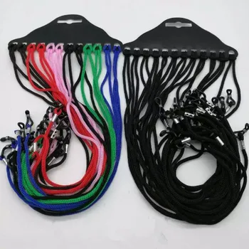 12 шт./лот Многоцветный нейлоновый шнурок для очков, противоскользящая веревка, шнурок для очков, унисекс, стеклянный ремешок, цепочка для солнцезащитных очков