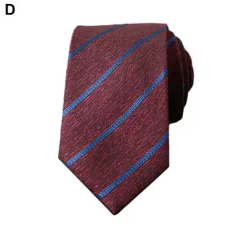 Аксессуар для мужского костюма, гладкий шелковистый мужской деловой галстук в стиле ретро для официальных мероприятий, легкий, регулируется от морщин для работы.