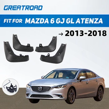 Передние И Задние Автомобильные Брызговики Для Mazda 6 GJ GL Atenza 2013-2018 Брызговики Брызговик Брызговик Крыло Автомобильные Аксессуары