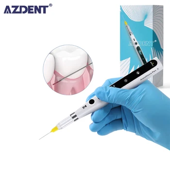 AZDENT Стоматологическая анестезия полости рта Портативное безболезненное устройство для местной анестезии с ЖК-дисплеем, платное для стоматолога