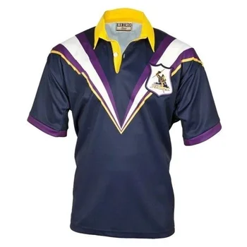 Спортивная рубашка 1998 Melbourne Storms из джерси для регби в стиле ретро S-5XL