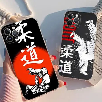 Чехол для телефона judo для iPhone XR X XS Max 14 13 Pro Max 11 12 Mini 6 7 8 plus SE 2020 с принтом
