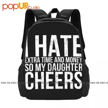 Забавный папа, родитель группы поддержки, рюкзак для школьной обуви большой емкости, сумка для покупок, сумки для путешествий