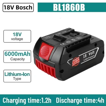 Оригинальный 18V10000mah Литий-ионный аккумулятор Для Bosch 18V С резервным Аккумулятором 10.0A Портативная Сменная Индикаторная лампа BAT609