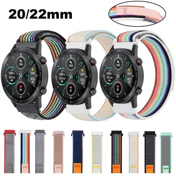 20мм 22мм Ремешок для Samsung Galaxy Watch 5 Pro 45мм Active 2 Gear S3 Alpine Loop браслет Amazfit GTS 2e/3/4/ Ремешок mini GTR4