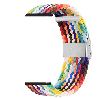 HAODEE 26 мм Плетеные нейлоновые ремешки для часов с эластичной пряжкой для Garmin Quickfit Watch Band