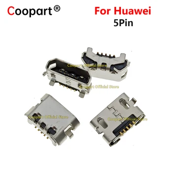 10 шт./лот Coopart Новый 5Pin USB Порт Зарядки Док-разъем запасные Части для Huawei G620