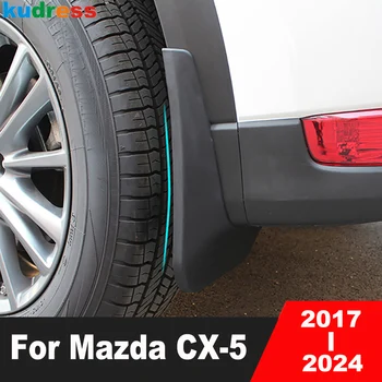 Для Mazda CX5 CX-5 KF 2017-2020 2021 2022 2023 2024 Автомобильный Брызговик Брызговики Брызговики Протектор Крыла Аксессуары
