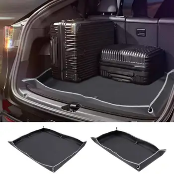Коврик для багажника автомобиля из нескользящей ткани Оксфорд 600D, коврик для пола, защитный коврик для спинки заднего сиденья, коврик для багажника, коврик для багажника для грузовиков, внедорожников, коврик для багажника