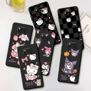 Чехол Hello Kitty Kuromi My Melody Для Xiaomi Mi Poco Poco X3 NFC X4 Pro Mi 11 Lite 11T 12 10T 9T 13 Note 10 Задняя Крышка Телефона