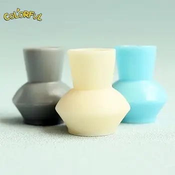1 шт. Миниатюрная простая мини-ваза для крема, аксессуары для кукольного домика, модель мини-цветочной композиции в масштабе 1:12