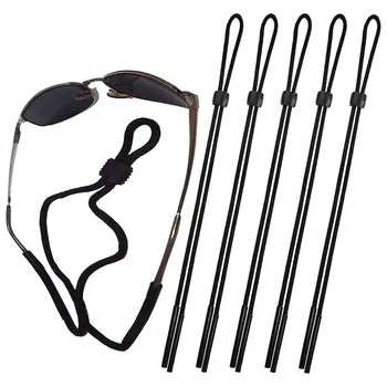 Нескользящий ремешок для спортивных очков с регулируемой длиной, Силиконовые солнцезащитные очки для головы, удерживающие силиконовую веревку для очков