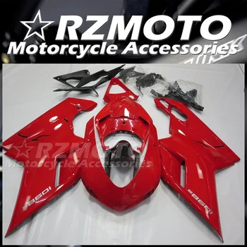 4 Подарка Новый комплект обтекателей для мотоциклов ABS, пригодный для Ducati 848 1098 1198 1098s 1098r 1198s Кузов красный глянцевый