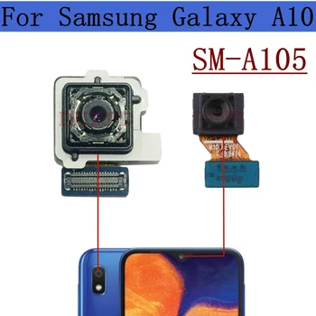 Оригинальная Фронтальная Камера Заднего Вида Для Samsung Galaxy A10 A105F A105N A105M A105G Селфи Фронтальная Широкая Задняя Основная Камера Модуль Flex Запасной
