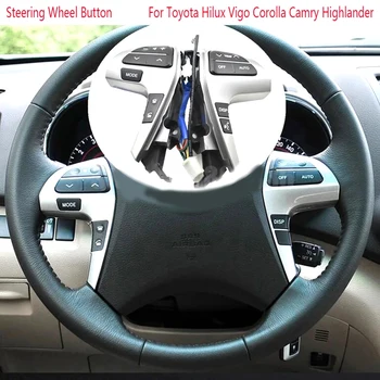 Кнопка включения аудиокруиз-контроля на рулевом колесе для Toyota Hilux Vigo Corolla Camry Highlander