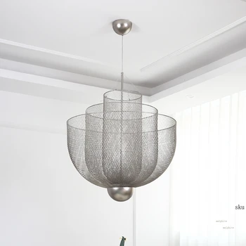 Дизайнерская люстра в скандинавском стиле Освещение для столовой люстра Meshmatics Люстра Art Home Decor Люстра Meshmatics