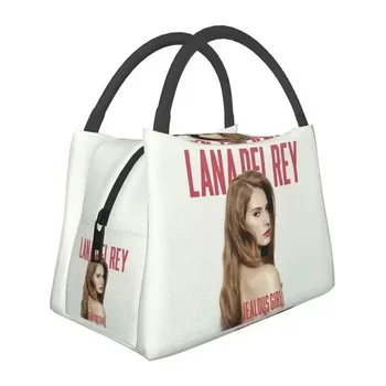 Ревнивая девушка Лана Дель Рей, Термоизолированные сумки для ланча, женские Переносные контейнеры для ланча для работы, путешествий, хранения еды, коробка для еды