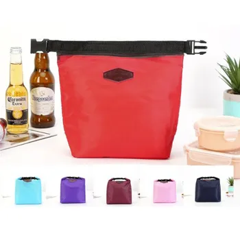 Модная Портативная Термоизолированная сумка для ланча Сумка-холодильник для хранения Ланчбоксов Lady Carry Picinic Food Tote Изоляционный Пакет