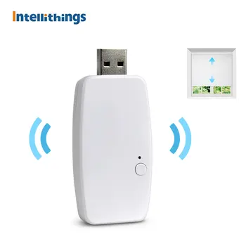 Intellithings Tuya WiFi Dongle USB Для Двигателя Роликовых Штор AM15 App Control Мини-Размер для Двигателя Смарт-штор