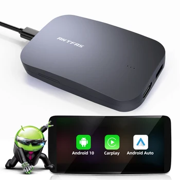 2 + 32G Беспроводной CarPlay Android AUTO Multimedia Video Box Адаптер Android 10.0 Система Smart Android Box Беспроводной CarPlay AI Box