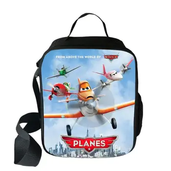 16-дюймовые самолеты из фильма Диснея Защищают сумки для ланча Для мальчиков и девочек, дорожные сумки-тоут, сумки для хранения свежих продуктов для пикника, Студенческая сумка-мессенджер