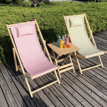 Кресло для отдыха, ленивые пляжные стулья, Складной переносной шезлонг, уличные пляжные стулья для пикника в саду, Снаряжение для кемпинга Silla Playa QF50OC