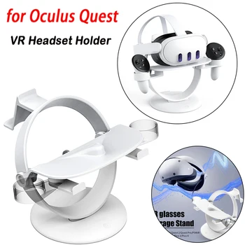 Аксессуары виртуальной реальности Сенсорные контроллеры виртуальной реальности Подставка для дисплея Держатель ручки гарнитуры Простая установка Крепление для Oculus Quest