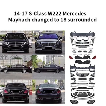подходит для 14-17 S-Class W222 Mercedes Maybach, замененного на 18-й комплект кузовных деталей Бампера