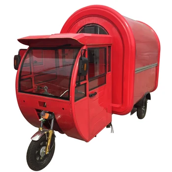 Торговый автомат по продаже пиццы, передвижной трейлер для кондитерской быстрого питания / Китай, уличные фудтраки, машина для приготовления жареного мороженого