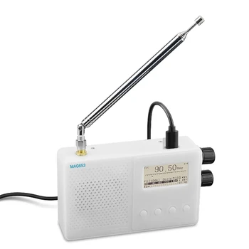 Мини Перезаряжаемое полнодиапазонное радио TEF6686 FM/LW/MW/SW Радиоприемник С экраном 1,8 дюйма Запасные Части Аксессуары