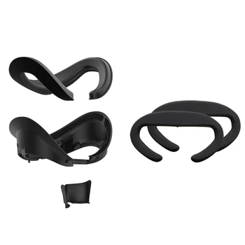 Кронштейн для интерфейса VR для лица, губчатая накладка для лица для замены гарнитуры Pico 4 VR, моющаяся защитная от пота кожаная накладка для лица VR