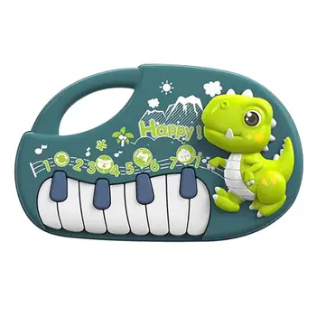 Игрушечное пианино для малышей, изысканная симпатичная мультяшная электронная клавиатура для фортепиано, многофункциональная игрушка Монтессори для раннего образования, Электронная