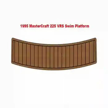 1995 Mastercraft 225 VRS Коврик Для Плавательной Платформы Лодка EVA Пена Палуба Из Тикового Дерева Напольный Коврик С Подкладкой Самоклеящийся SeaDek Gaterstep Style
