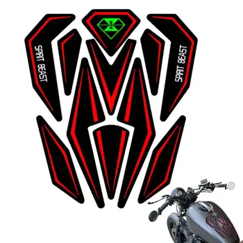 Наклейки и отличительные знаки для мотоциклов, Светоотражающие наклейки для масляного бака, Защитная накладка для бака, Модифицированное украшение, наклейка для масляного бака