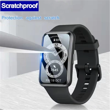 2 шт. Защитная пленка с изогнутым краем для Huawei Watch Fit 2 Smartwatch, аксессуары для защиты экрана для Fit 2 (не стекло)