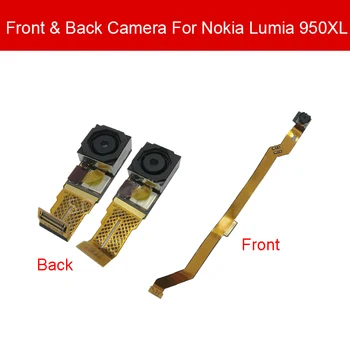 Модуль задней Камеры Для Nokia Lumia 950 XL 950XL Задняя Фронтальная Камера Замена Гибкого Ленточного Кабеля Ремонт Хорошо Протестирован