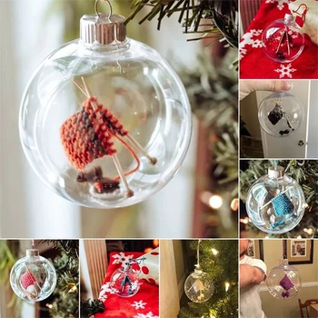 Новый креативный Рождественский шар, вязаные подвесные рождественские украшения, изделия ручной работы, подарки.