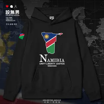 Намибия Национальная карта Намибии, мужские толстовки, уличная одежда, новая толстовка, повседневные трикотажные изделия, белая толстовка с капюшоном, мужская одежда осень-зима