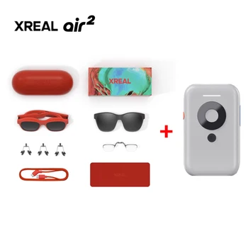 XREAL AIR2 Air 2 Pro Smart AR Очки Micro OLED Экран 120 Гц Высокая Кисть Ультралегкий Профессиональный Сертификат Точности Цветопередачи