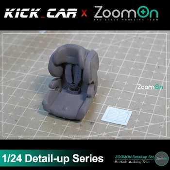 Детское автокресло ZoomOn Z102 Recaro Tian С доработанными деталями для собранной модели Подарок любителю для взрослых профессионалов