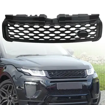 Автомобильные аксессуары Гоночные решетки Динамичные передние бамперы Верхняя решетка радиатора для Land Rover Range Rover Evoque 2010-2018 Внешняя часть