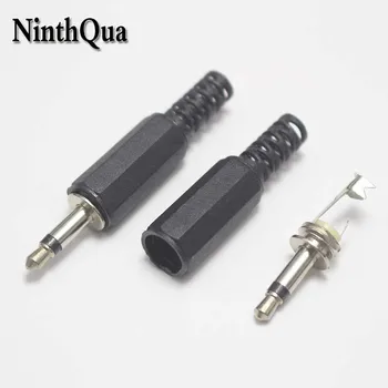NinthQua Новые 3,5 мм 2P двухжильные монофонические Аудиоразъемы с электрическим разъемом, разъемы для подключения проводов, адаптер
